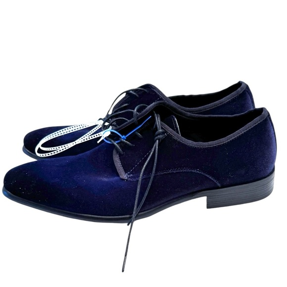 ??? Steve Madden BRYTONN Blue Velvet Oxfords main image 13